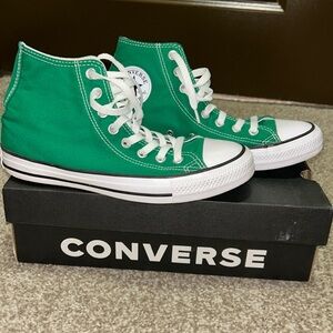 Amazon Green Converse All Star Hightops